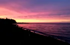 Magnifique coucher de soleil&nbsp;&nbsp;&nbsp;&copy; Camping Rivière La Martre