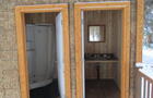 Douche et lavabo