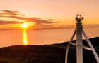 Éole au coucher de soleil