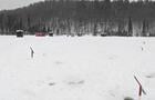 Pêche blanche sur le lac