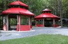 Jardin et Sentier Les Pieds d'Or - Pavillons&nbsp;&nbsp;&nbsp;&copy; Jardin et Sentier Les Pieds d'Or
