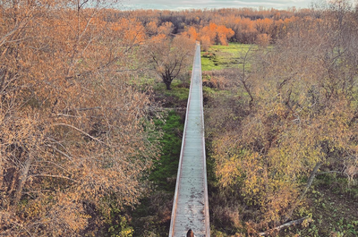 Parc écomaritime de l’Anse-du-Port – Passerelles de Nicolet et Centre d’interprétation