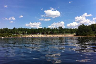 Plage municipale Rotary du lac Blouin