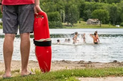 Plage municipale du Lac des Sources