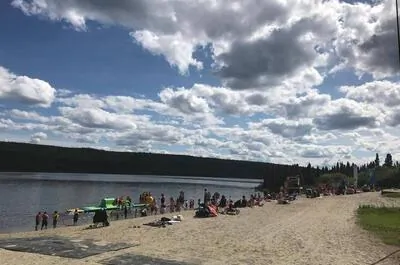 Plage du lac Daviault (Marina de Fermont)