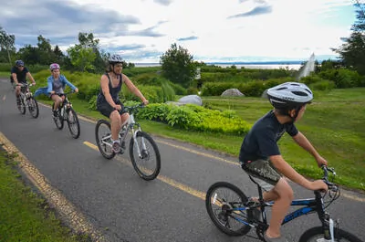 Bicycle path Sept-Îles