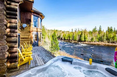 CHALET RIVIÈRE-NATURE SPA