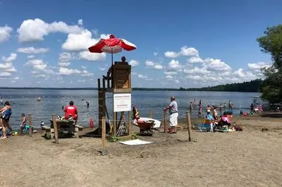 Brome Lake Douglass Beach