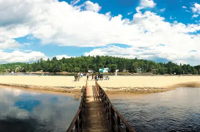Plage municipale de Brébeuf