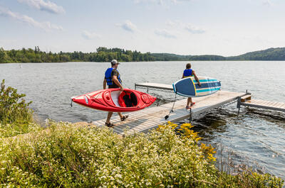 Plage municipale (Lac Waterloo)