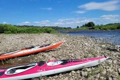 La route bleue – Rivière Saint-François – Pierreville