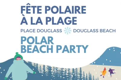 Fête polaire à la plage