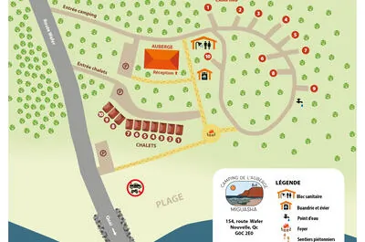 CAMPING DE L’AUBERGE MIGUASHA