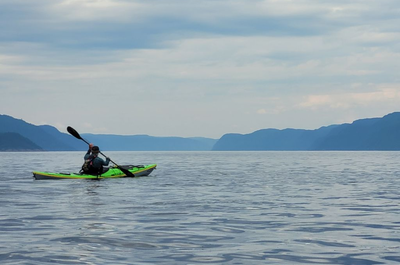 La route bleue – Fjord du Saguenay – La Pointe Rouge
