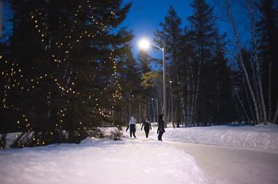 Sentier glacé Agnico Eagle