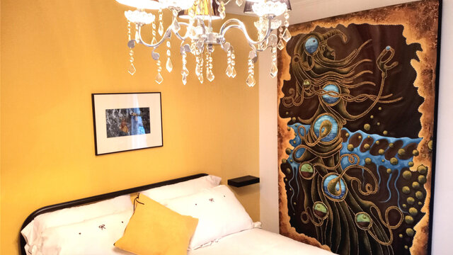 Chambre matin ensoleillé&nbsp;&nbsp;&nbsp;&copy; Nancy Sénéchal