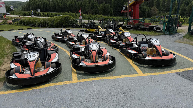 Flotte de go-kart&nbsp;&nbsp;&nbsp;&copy; Emond Go-kart