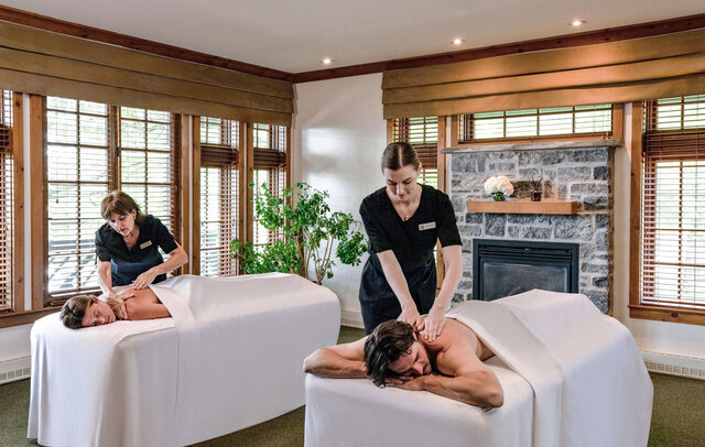Spa Fairmont Le Château Montebello - suite pour couple&nbsp;&nbsp;&nbsp;&copy; Fairmont Le Château Montebello