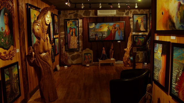 Salle d'exposition&nbsp;&nbsp;&nbsp;&copy; Centre d'art Marcel Gagnon