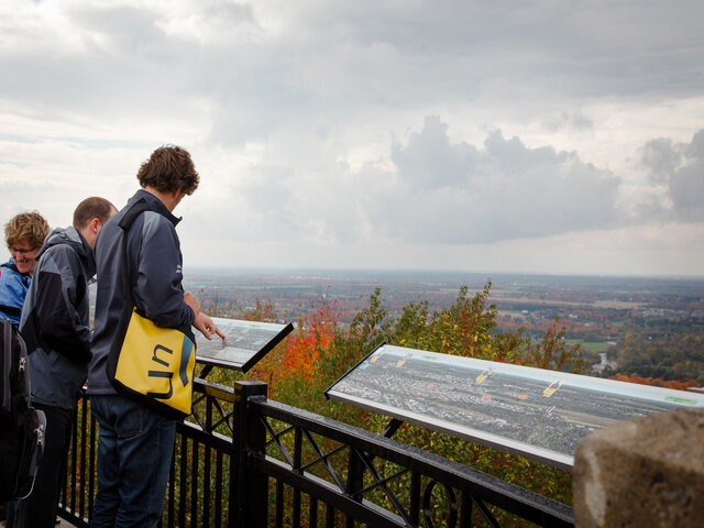 Belvédère d'observation&nbsp;&nbsp;&nbsp;&copy; Parc du Mont Arthabaska