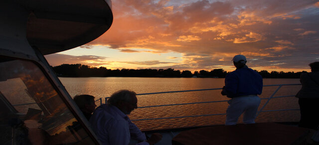 De soir&nbsp;&nbsp;&nbsp;&copy; Croisières d'Iberville