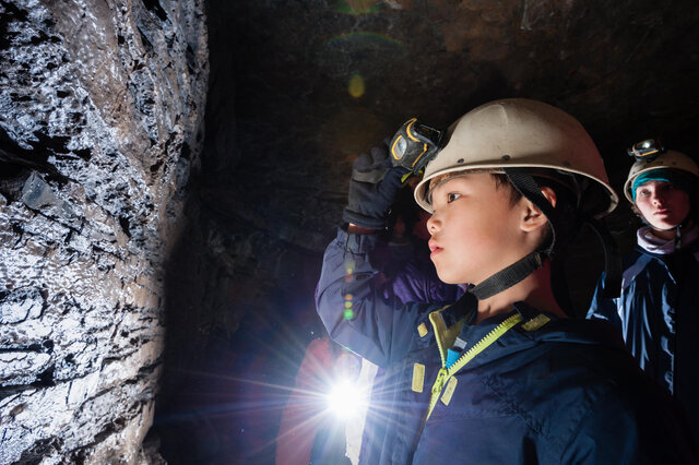 Caverne de Saint-Léonard - Exploration&nbsp;&nbsp;&nbsp;&copy; G.Pelletier