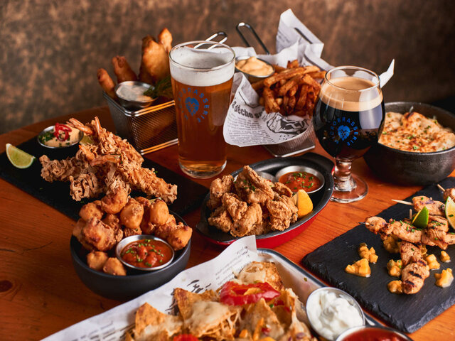 Entrées&nbsp;&nbsp;&nbsp;&copy; Microbrasserie Lion bleu