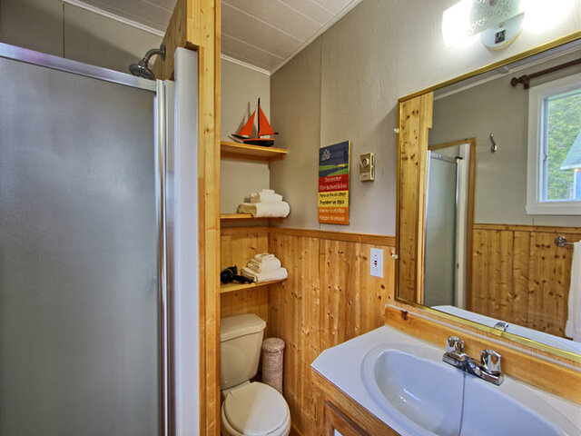 Salle de Bain&nbsp;&nbsp;&nbsp;&copy; Chalets du Parc