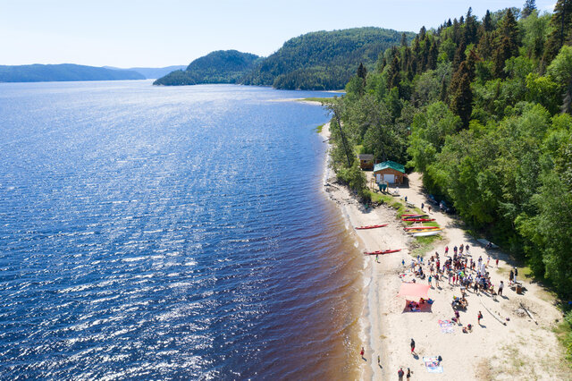 La plage St-Étienne&nbsp;&nbsp;&nbsp;&copy; Charles-David Robitaille