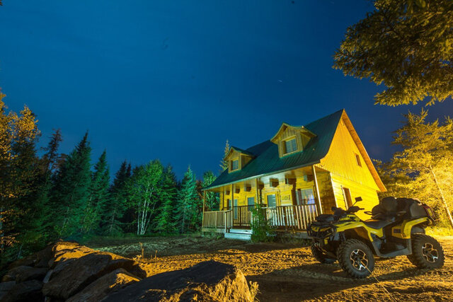 Chalet&nbsp;&nbsp;&nbsp;&copy; Domaine l'Ombre du Vent