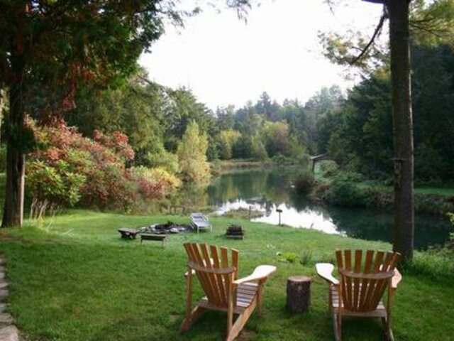 Vue sur le lac