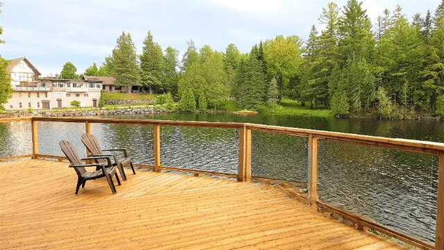 Vue sur le Lac Carling&nbsp;&nbsp;&nbsp;&copy; Hôtel Lac Carling