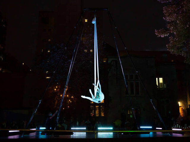 Marjorie Nantel dans le jardin du Centre St Jax&nbsp;&nbsp;&nbsp;&copy; C. Thibault