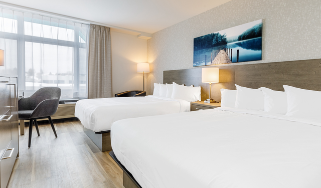 Chambre à 2 grands lits&nbsp;&nbsp;&nbsp;&copy; Repotel