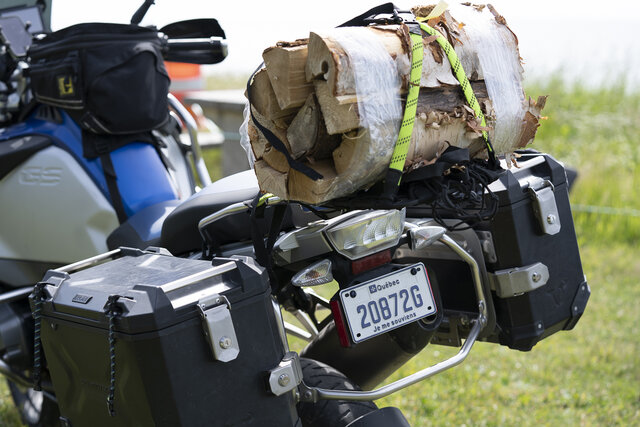 Moto-aventures en sentiers, Laurentides&nbsp;&nbsp;&nbsp;&copy; Fabienne Mace