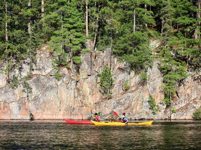 Kayak de mer&nbsp;&nbsp;&nbsp;&copy; France Lemire