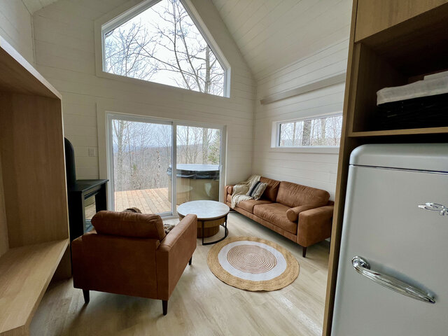 Salon chalet le Huldra 1&nbsp;&nbsp;&nbsp;&copy; Mytik Shack Sucré