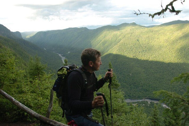 Randonnée dans la Jacques-Cartier, Québec&nbsp;&nbsp;&nbsp;&copy; Quatre Natures
