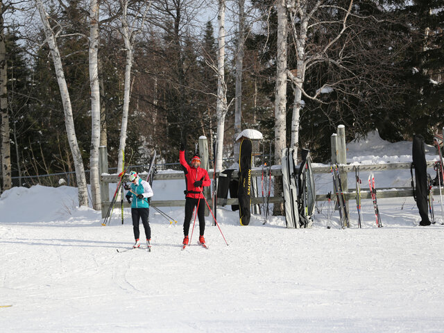 Skieurs&nbsp;&nbsp;&nbsp;&copy; Le Norvégien
