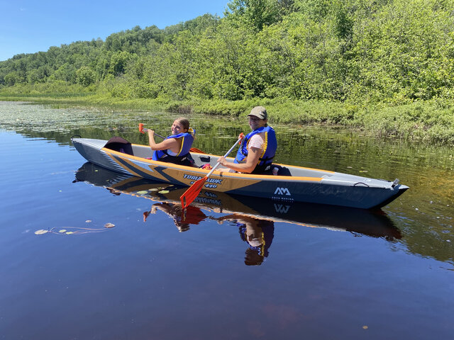 Activité sur le lac&nbsp;&nbsp;&nbsp;&copy; Simon GAgnon