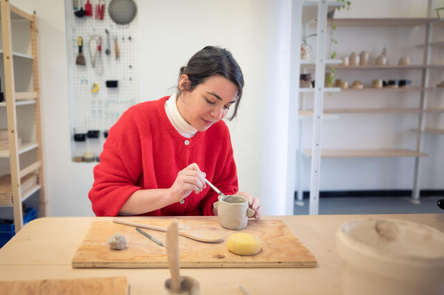 Tendre Atelier Poterie - Façonnage&nbsp;&nbsp;&nbsp;&copy; Tendre Atelier Poterie