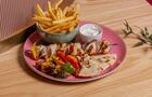 Muze Lounge & Terrasse - Brochette BBQ poulet © rabihrechdan.photographer