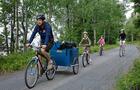 Vélo en famille