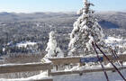 Vue au sommet, Laurentides © Parc régional de Val-David-Val-Morin