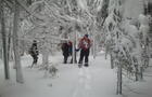 Raquette sentier des Appalaches, Gaspésie © Sentier International des Appalaches