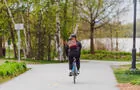 Promenade du Lac des Nations Vélo © Korina Joseph