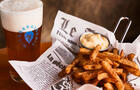Frites&nbsp;&nbsp;&nbsp;&copy; Microbrasserie Lion bleu