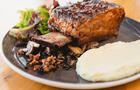 Short ribs - braisé et laqué à la bière noire © L'Entre-Côte Riverin (Jonquière)