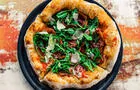 Pizza sur four à bois&nbsp;&nbsp;&nbsp;&copy; Microbrasserie La Pécheresse