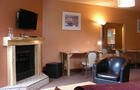 Chambre avec foyer